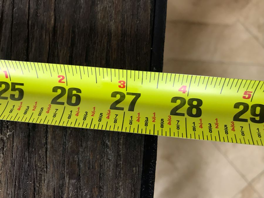 Industrial Wood And Metal Table Cart With Metal Casters 3-Shelves 27.5' X 27.5' X 25.5'H [Photo 9]