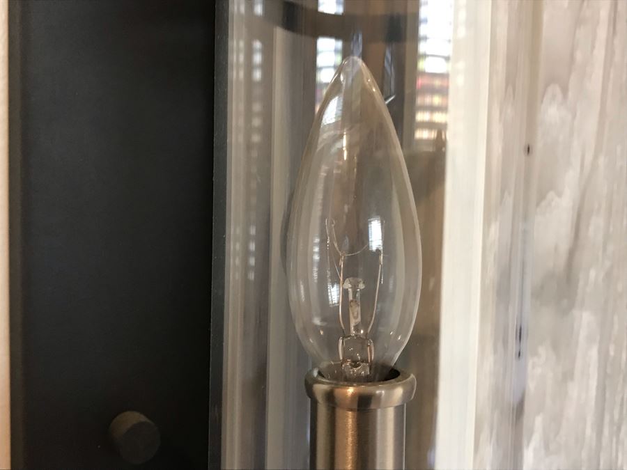 Pair Of Contemporary Sconces Light Fixtures [Photo 4]