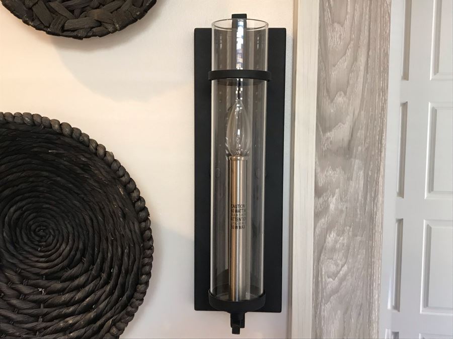 Pair Of Contemporary Sconces Light Fixtures [Photo 2]