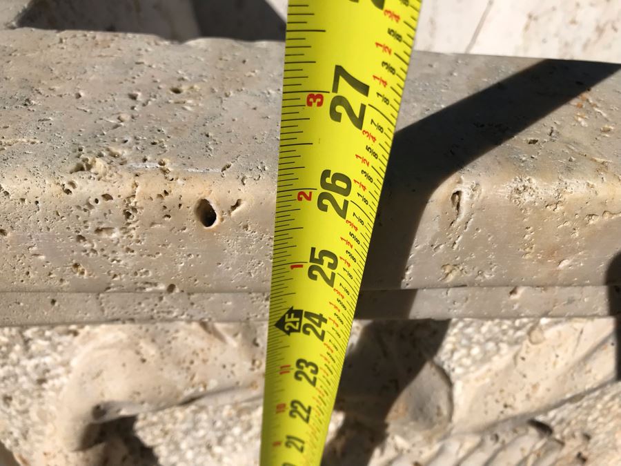 Massive Relief Carved Marble Stone Planter Bacchus God Of Wine Relief Carvings On All Four Sides 26'H X 22'W [Photo 16]