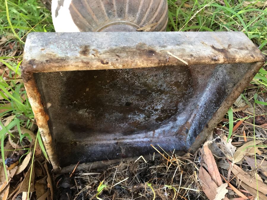 Pair Of Outdoor Metal Urn Planters (Thin Metal - Light) [Photo 6]