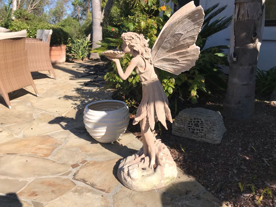 resin fairy garden statues