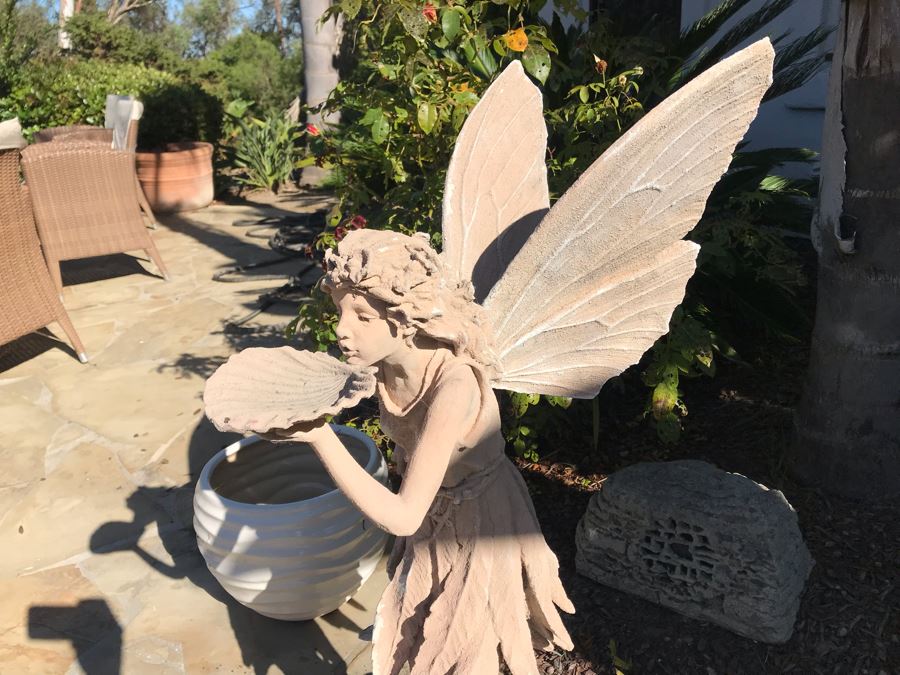 resin fairy garden statues