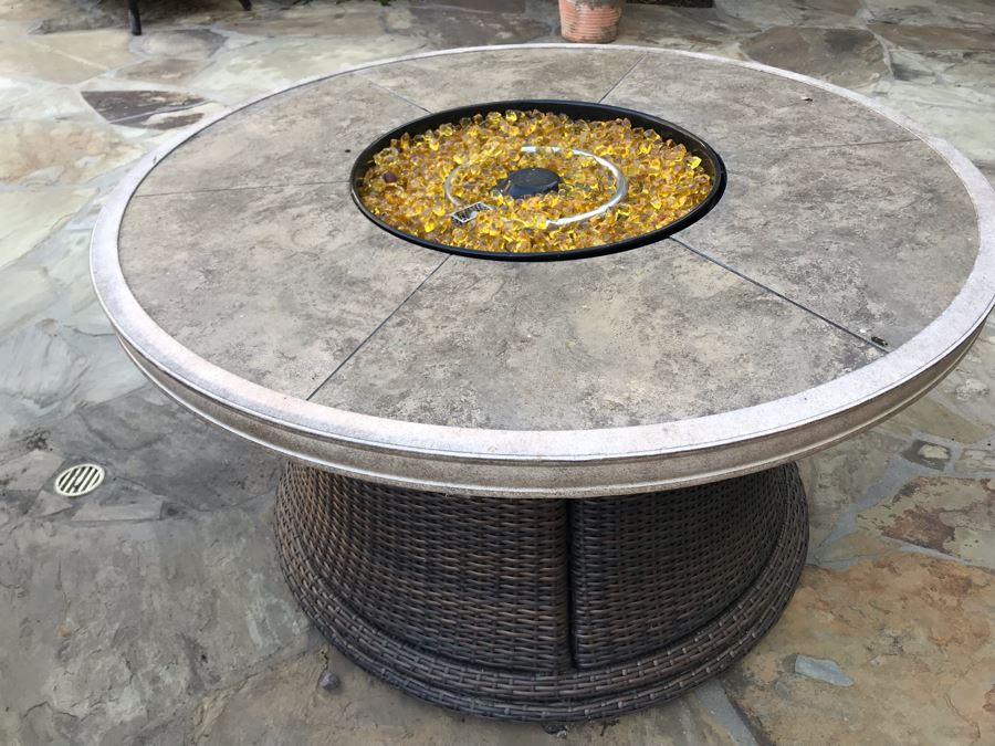 Outdoor Fire Pit Table 44'W X 24'H [Photo 6]