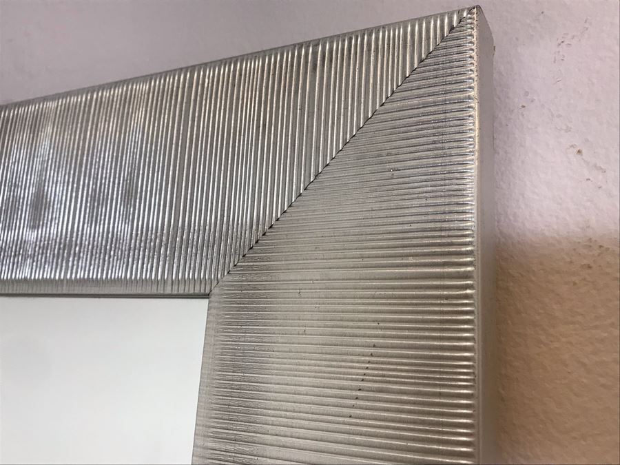Full Length Modern Silver Tone Beveled Glass Wall Mirror 31' X 65' [Photo 5]