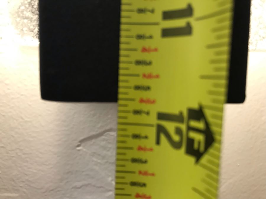 Pair Of Modern Metal Wall Sconces Light Fixtures 12' X 7' [Photo 6]