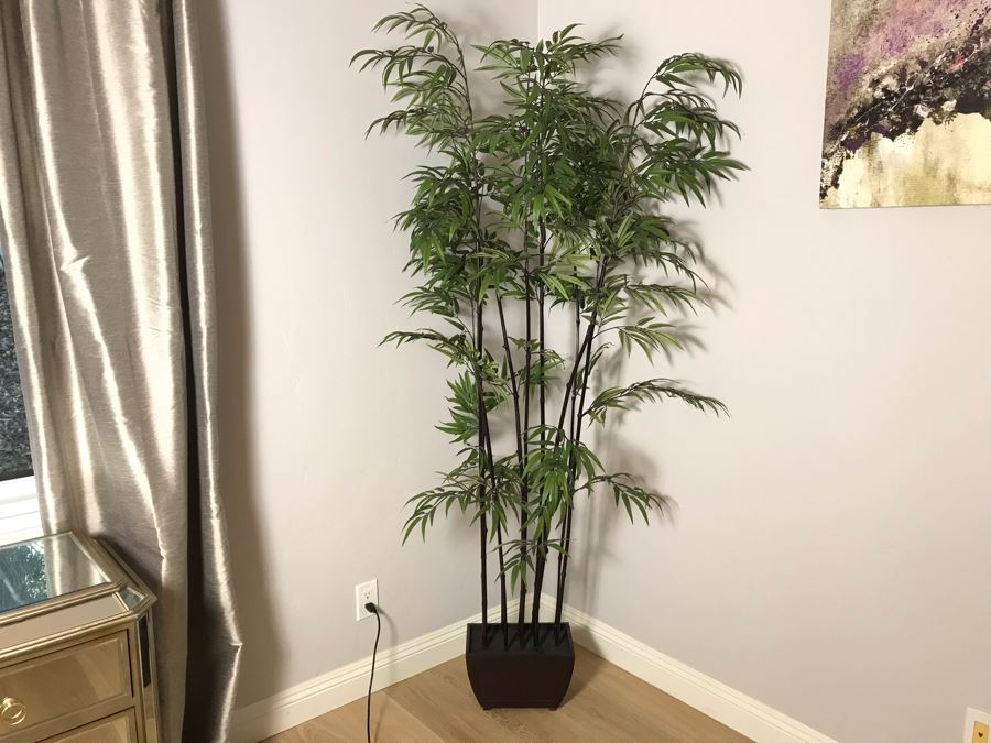 Artificial Bamboo Indoor Plant 83'H