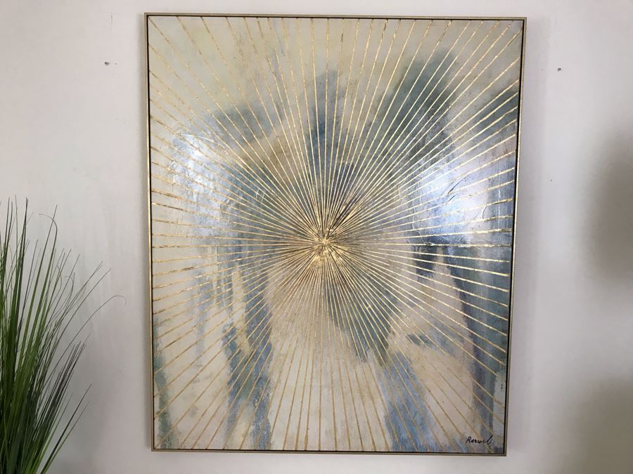 Large Abstract Renwil Canvas Print 50' X 60' [Photo 3]