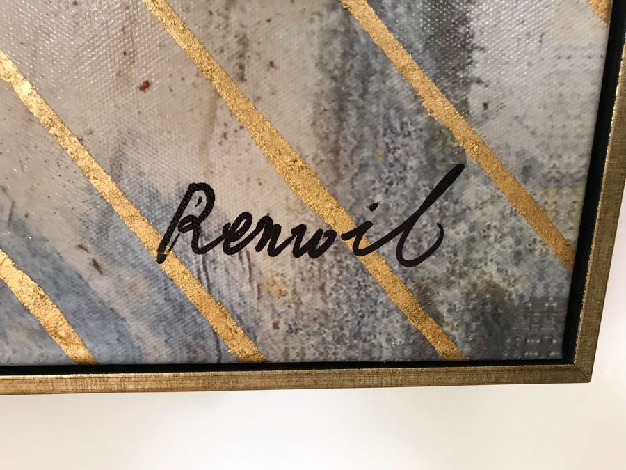 Large Abstract Renwil Canvas Print 50' X 60' [Photo 6]