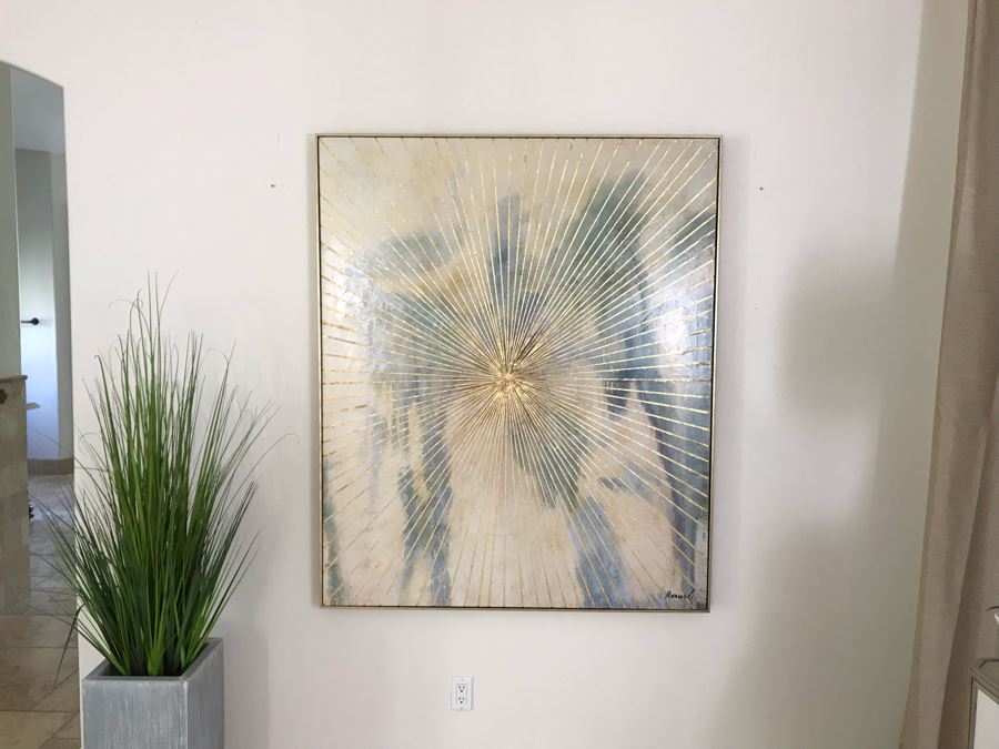 Large Abstract Renwil Canvas Print 50' X 60' [Photo 2]