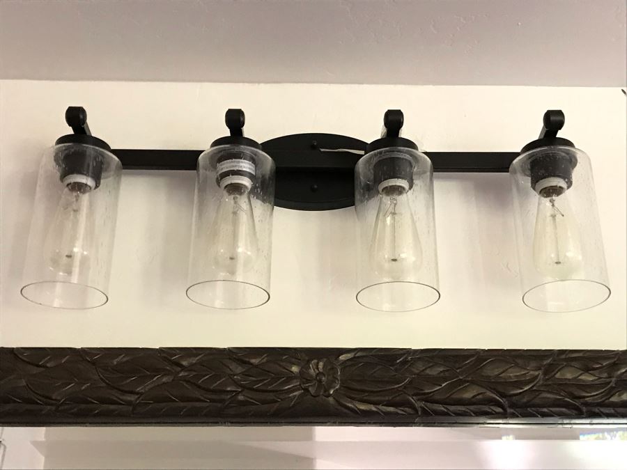 Set Of (3) Light Fixtures - See Photos For Other Two [Photo 4]