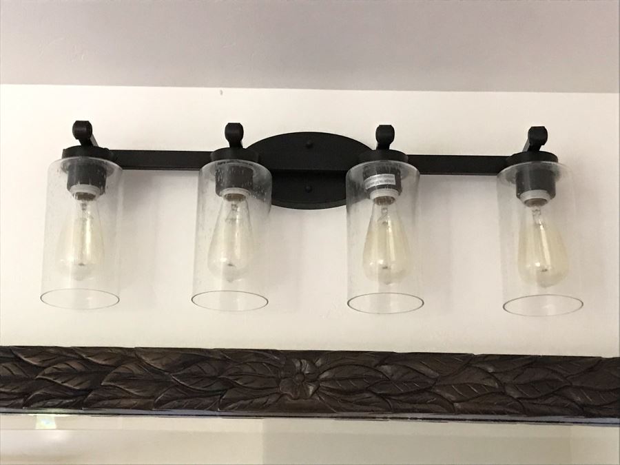 Set Of (3) Light Fixtures - See Photos For Other Two [Photo 1]