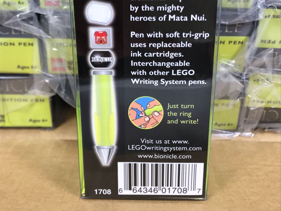 New LEGO Bionicle Limited Edition Pens - 24 Pens [Photo 10]