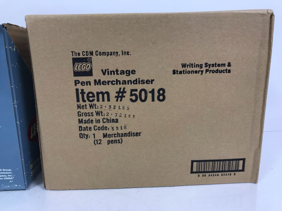 New LEGO 50th Anniversary Edition Collectible Pens With Merchandiser - 12 Pens With Store Display [Photo 9]