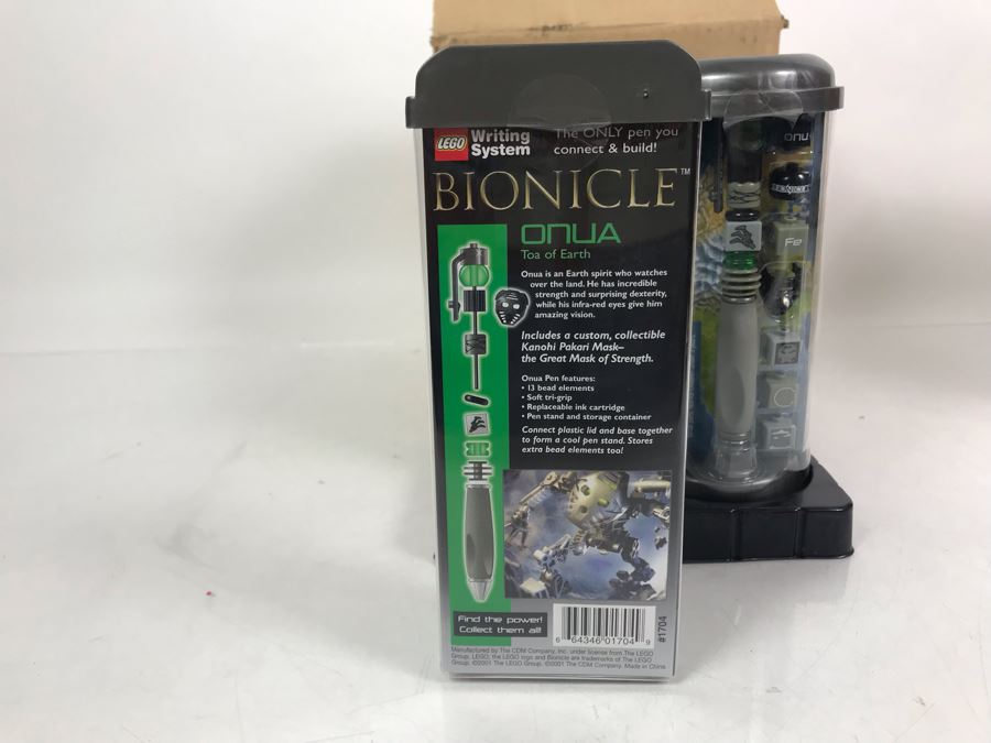 New LEGO Bionicle Onua Earth Collectible Pens - 6 Pens [Photo 6]