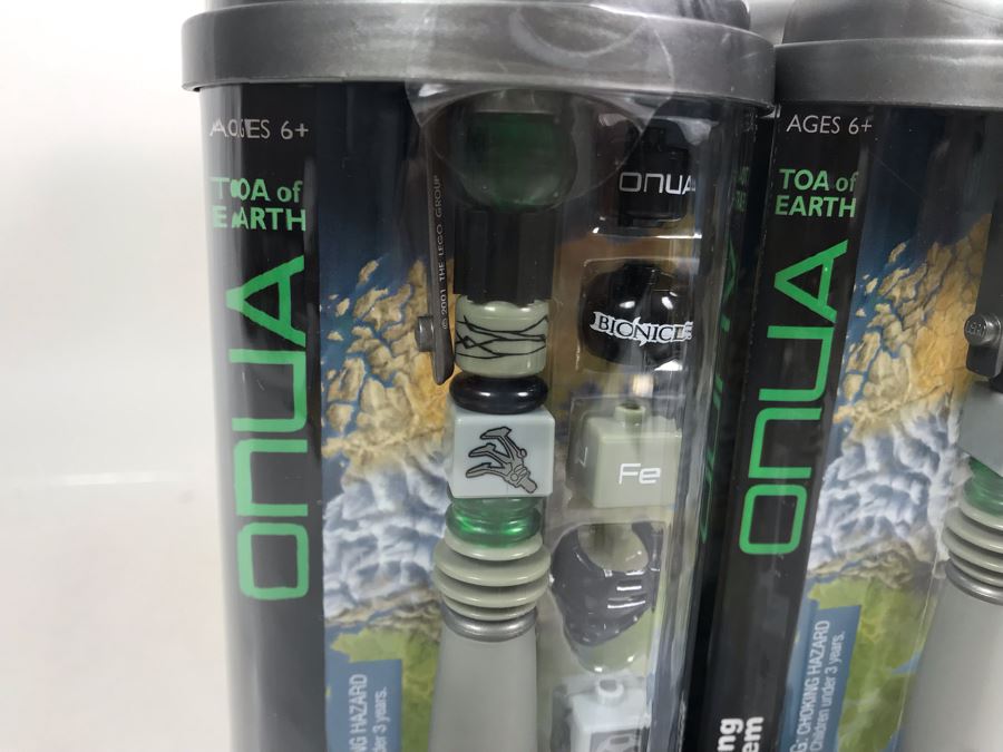 New LEGO Bionicle Onua Earth Collectible Pens - 6 Pens [Photo 3]