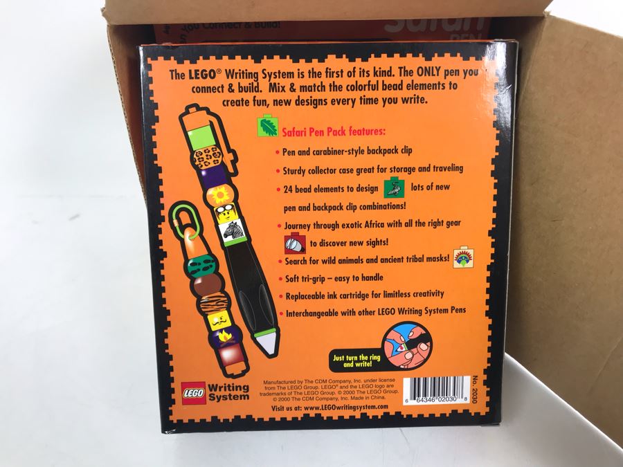 New LEGO Safari Collectible Pens Packs - 3 Pens [Photo 5]