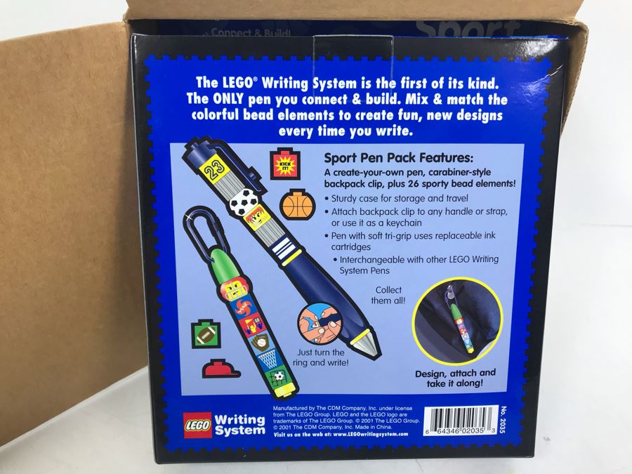New LEGO Sport Collectible Pens Packs - 3 Pens [Photo 4]