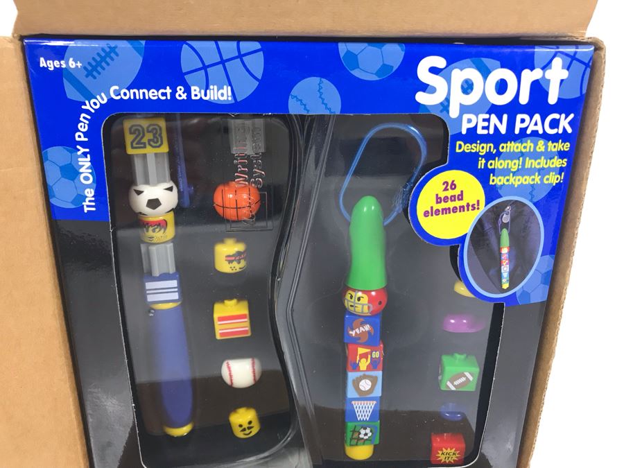 New LEGO Sport Collectible Pens Packs - 3 Pens [Photo 2]