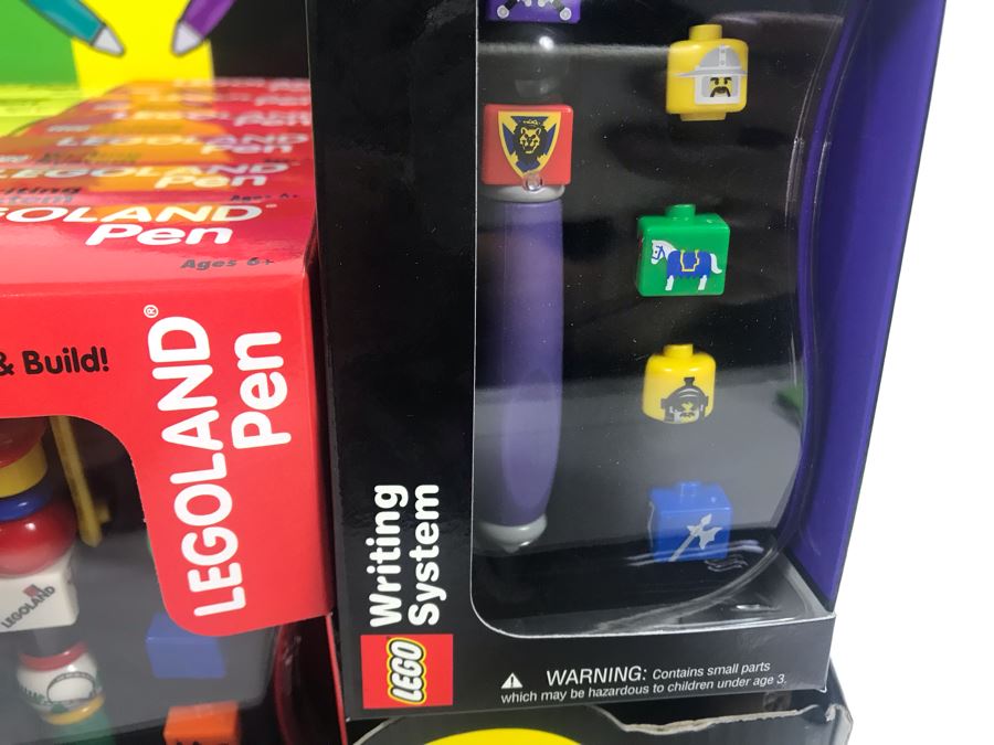 New LEGO LEGOLAND Collectible Pens With Merchandiser - 24 Pens With Store Display [Photo 23]