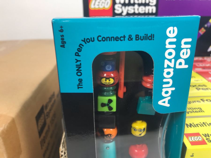 New LEGO LEGOLAND Collectible Pens With Merchandiser - 24 Pens With Store Display [Photo 6]