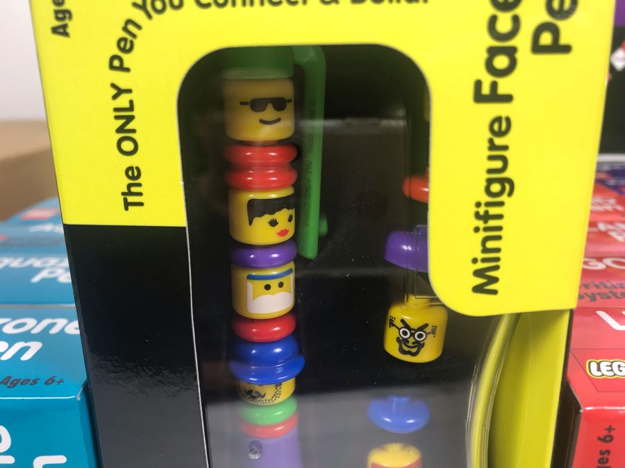 New LEGO LEGOLAND Collectible Pens With Merchandiser - 24 Pens With Store Display [Photo 11]