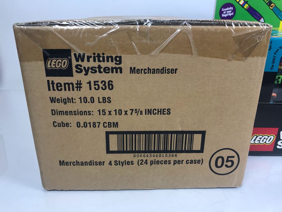 New LEGO LEGOLAND Collectible Pens With Merchandiser - 24 Pens With Store Display [Photo 28]