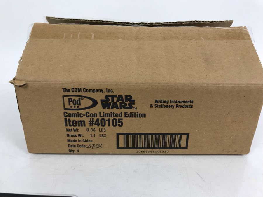 New Star Wars 2004 Comic-Con Limited Edition Collectible Pod Pens - 3 Pens [Photo 11]