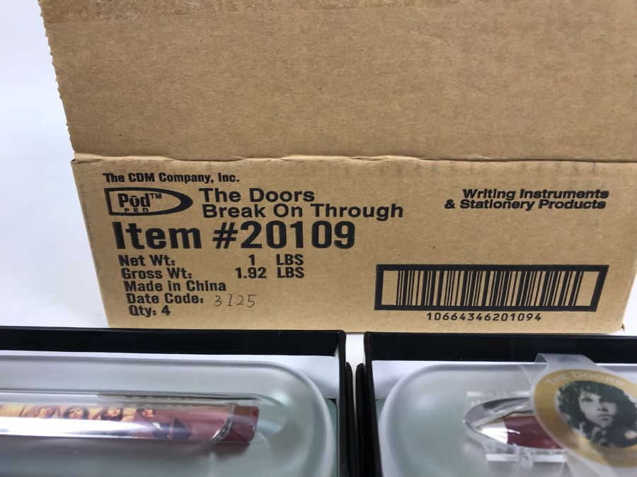 New The Doors Break On Through Limited Edition Collectible Pod Pens - 4 Pens [Photo 9]