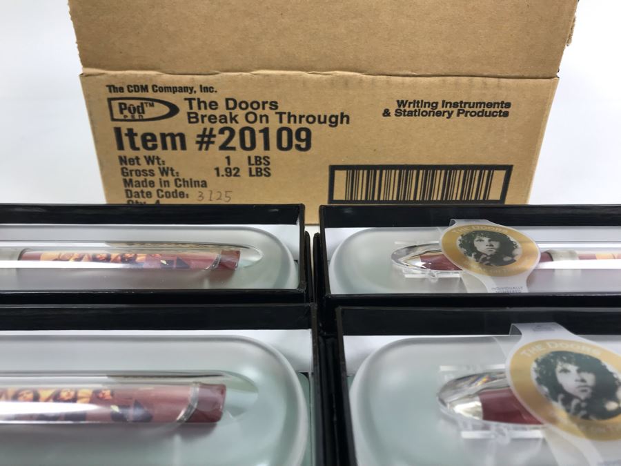 New The Doors Break On Through Limited Edition Collectible Pod Pens - 4 Pens [Photo 6]