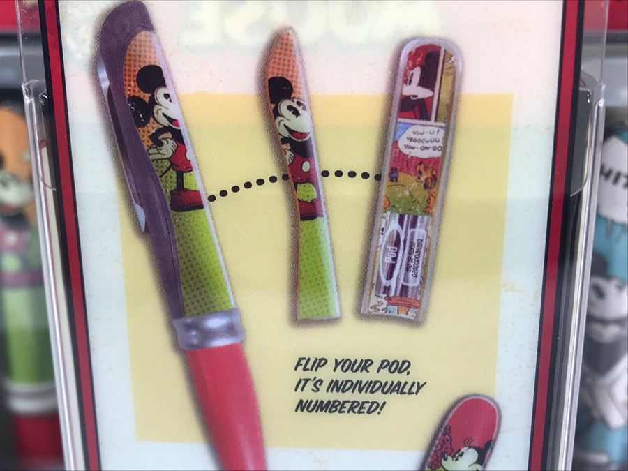 New Walt Disney's Mickey Mouse Collectible POD Pens Limited Edition ...