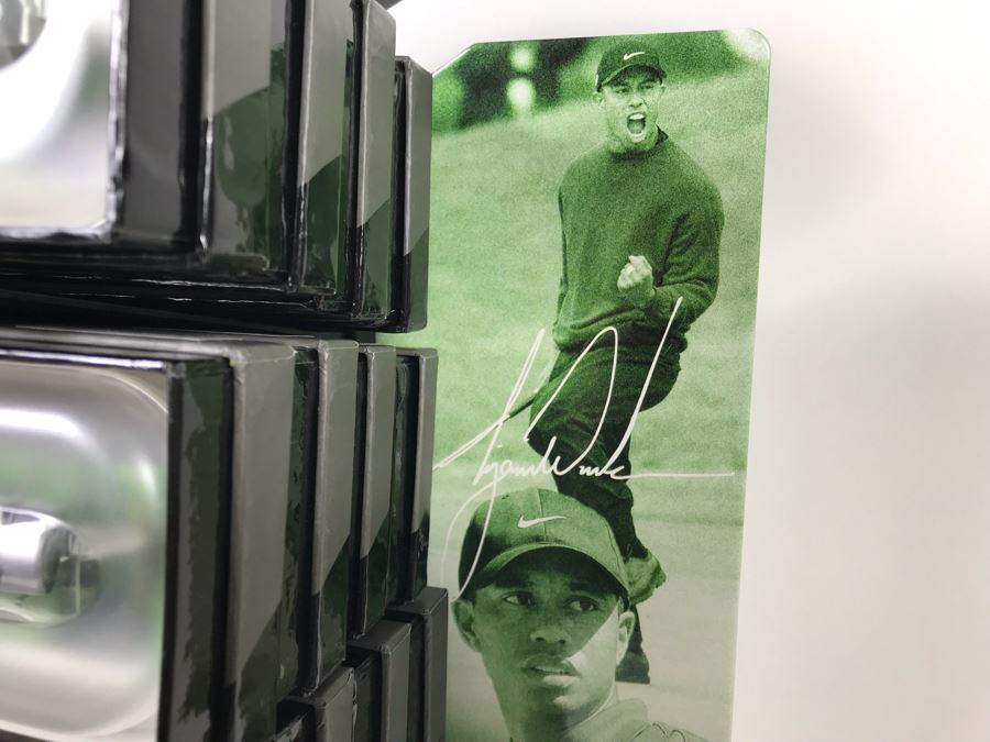 New Tiger Woods Upper Deck Collectibles POD Pens Individually Numbered With Merchandiser Store Display - 24 Pens Total With Store Display [Photo 4]