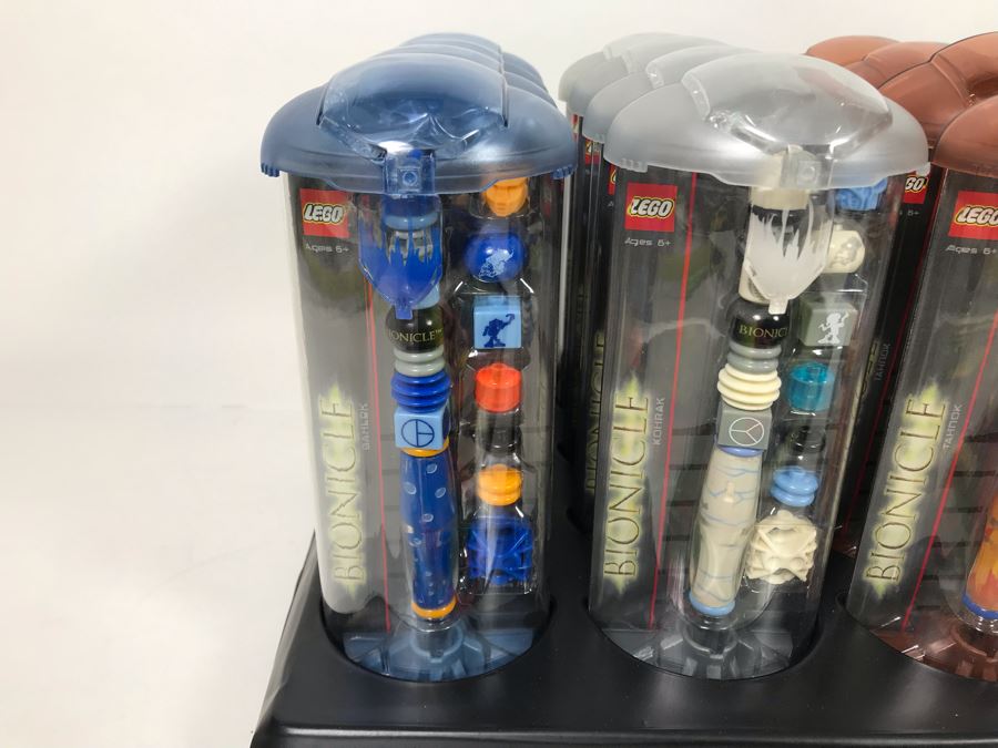 New LEGO Bionicle Bohrok Collectible Pens With Merchandiser - 24 Pens With Store Display [Photo 9]