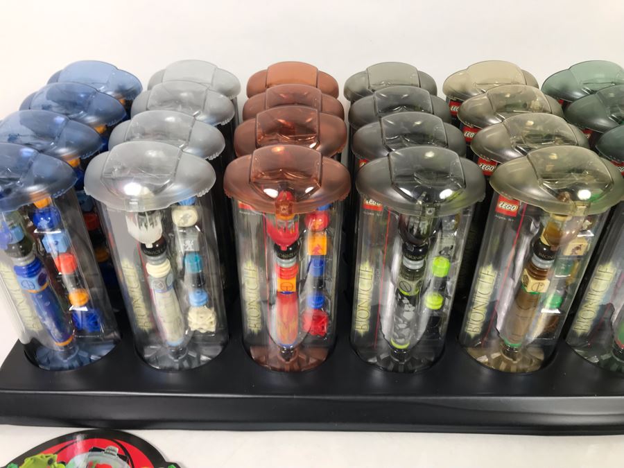 New LEGO Bionicle Bohrok Collectible Pens With Merchandiser - 24 Pens With Store Display [Photo 16]