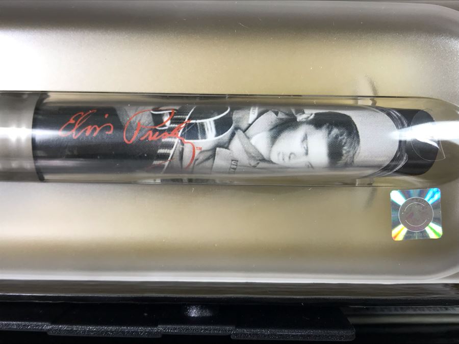 New Elvis Presley Collectible POD Pens Individually Numbered With Merchandiser Store Display - 24 Pens Total With Store Display [Photo 16]