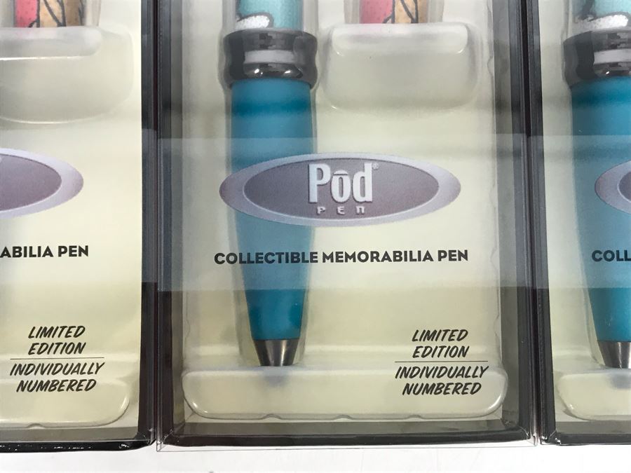 New Walt Disney's Mickey Mouse Collectible POD Pens Limited Edition Individually Numbered - 4 Pens [Photo 6]