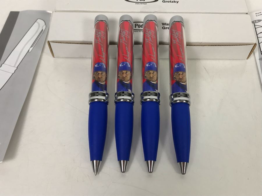 New Wayne Gretzky Collectible POD Pens Limited Edition Individually Numbered - 4 Pens [Photo 4]