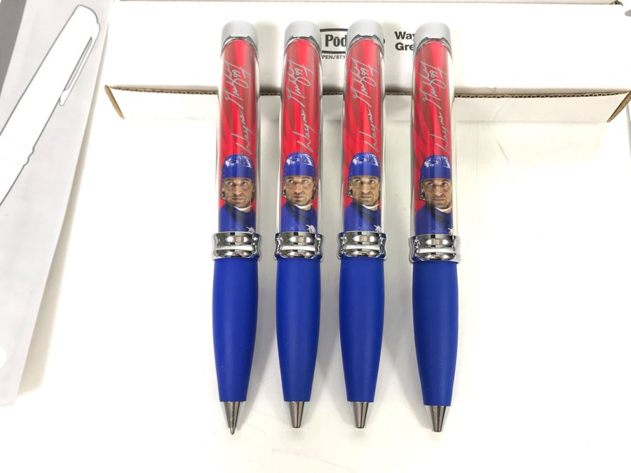 New Wayne Gretzky Collectible POD Pens Limited Edition Individually Numbered - 4 Pens [Photo 3]