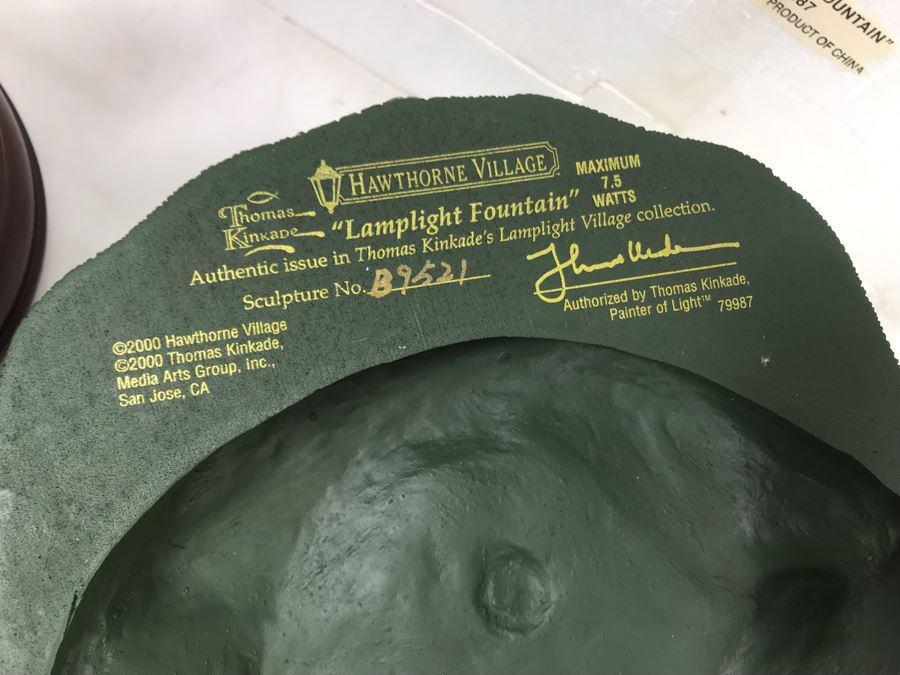 (5) Thomas Kinkade Hawthorne Village Limited Edition Figurines [Photo 18]