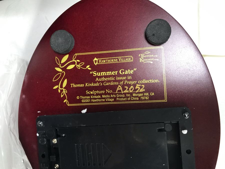 (4) Thomas Kinkade Hawthorne Village Limited Edition Figurines [Photo 13]