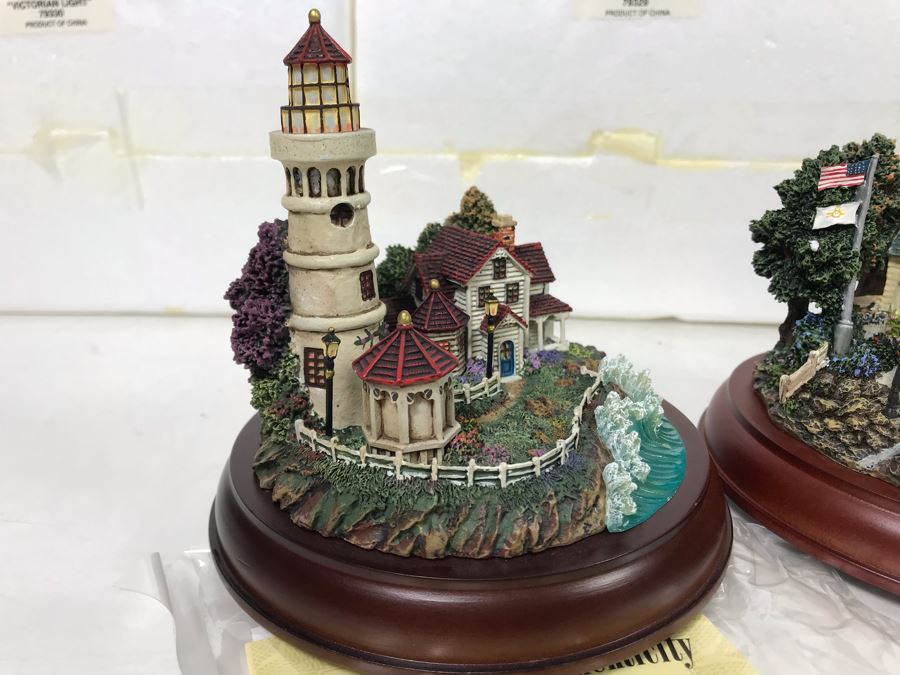 thomas kinkade disney figurines