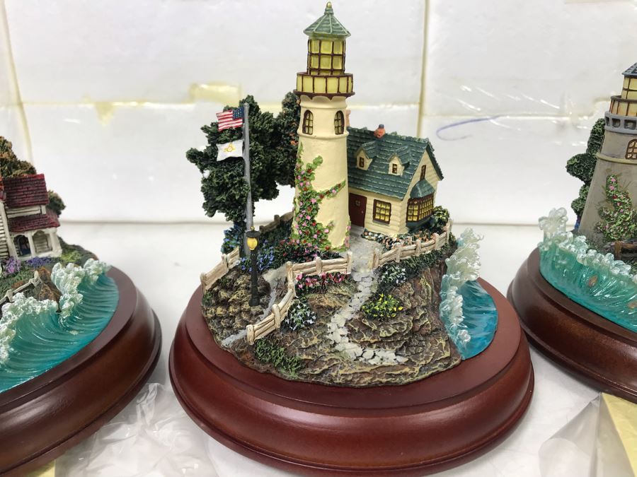 thomas kinkade disney figurines