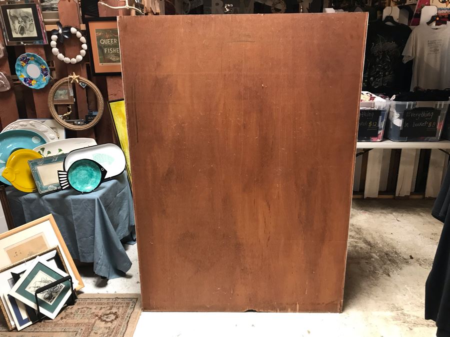 Shabby Chic Wooden Display Cabinet With Front And Side Glass Panels Plus 2-Bottom Drawers [Photo 10]