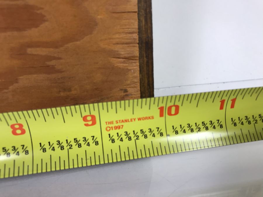 (2) Vintage Hanging Printer Drawers Letterpress Trays Wall Display - One With Disneyland Price Tag 32 X 17 And 17 X 10 [Photo 12]