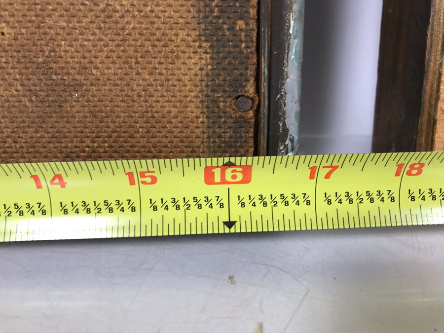 (2) Vintage Hanging Printer Drawers Letterpress Trays Wall Display - One With Disneyland Price Tag 32 X 17 And 17 X 10 [Photo 9]