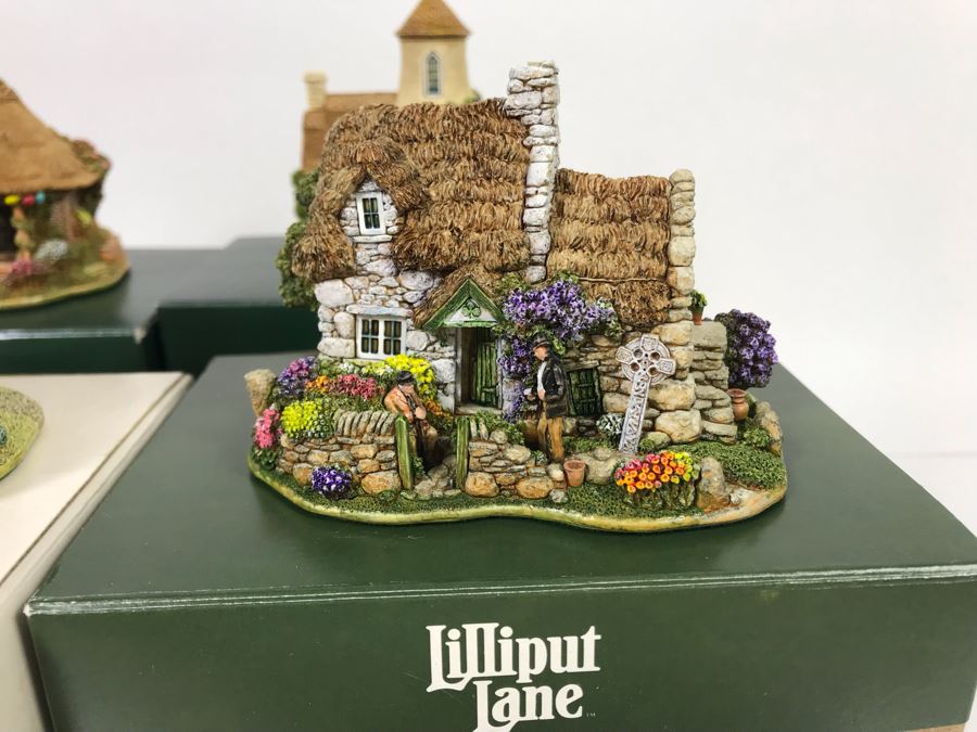 (8) Lilliput Lane Cottages With Boxes [Photo 3]