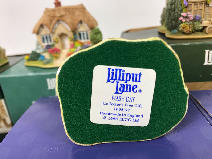 (8) Lilliput Lane Cottages With Boxes [Photo 13]