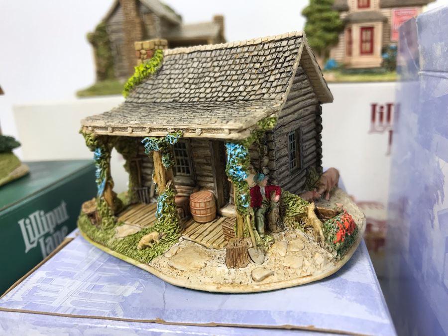 (9) Lilliput Lane Cottages With Boxes [Photo 5]
