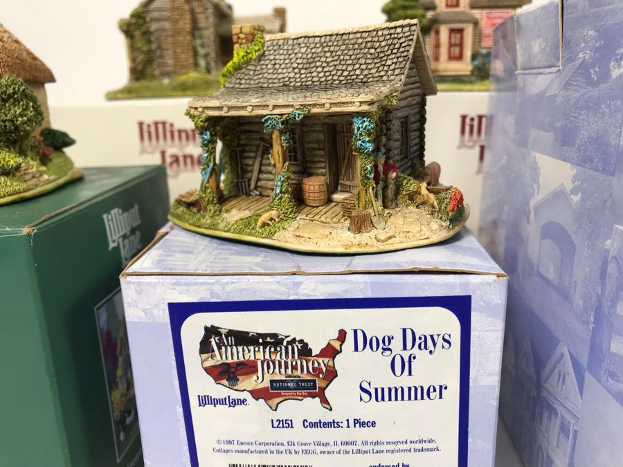 (9) Lilliput Lane Cottages With Boxes [Photo 4]