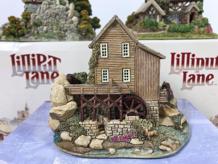 (3) Lilliput Lane Cottages With Boxes [Photo 8]